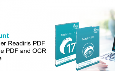 Get 50% discount on Readiris PDF and Readiris 17